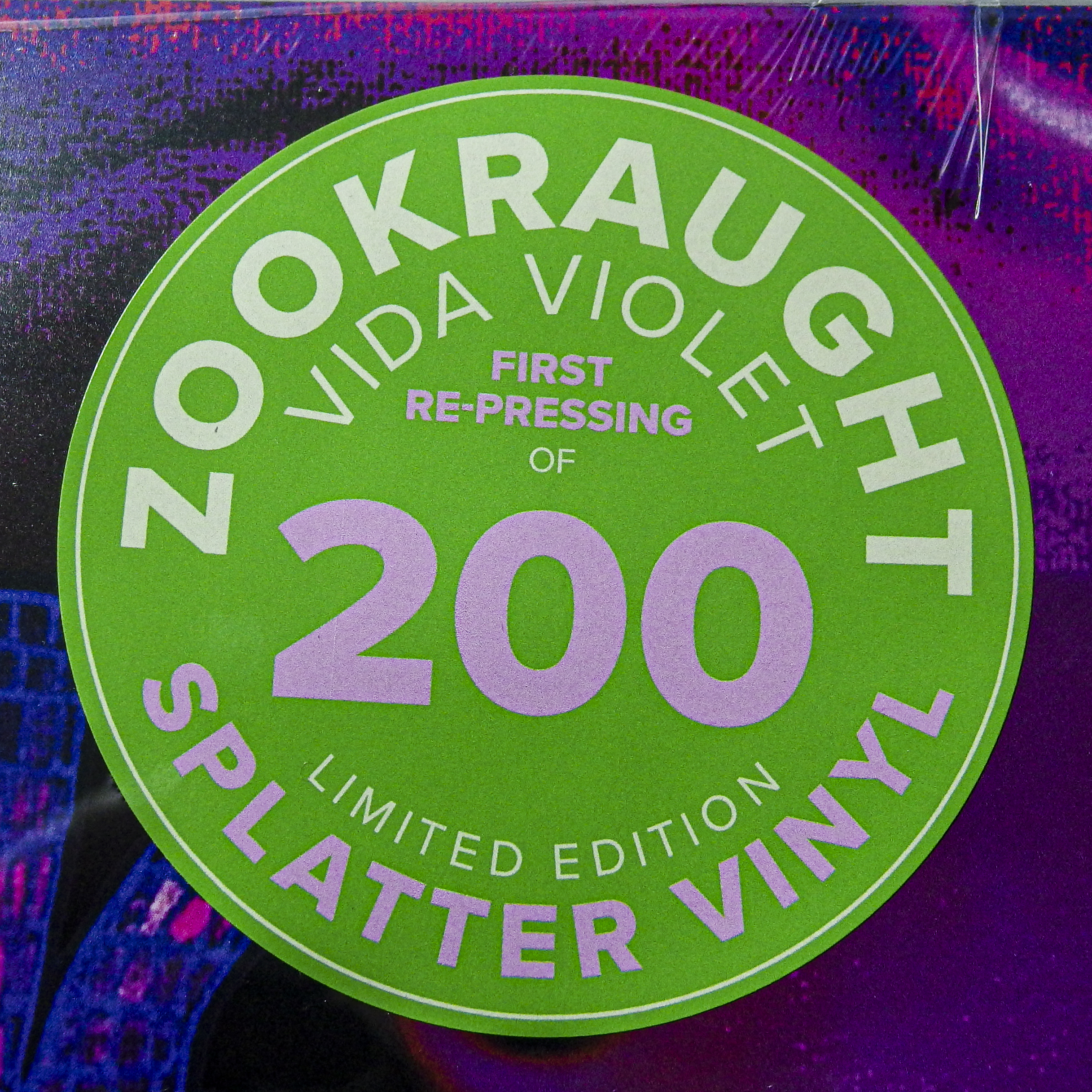 Zookraught - Vida Violet LP – Moon Ruins